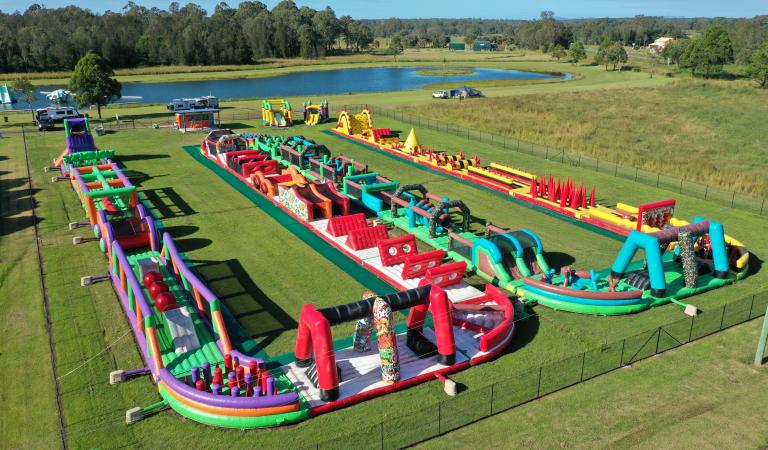 Stoney Action Park Aeriel View